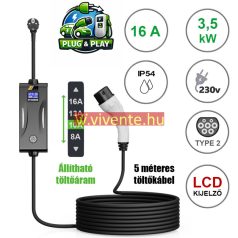 EVoCHARGE 3.5 kW töltő 5 m