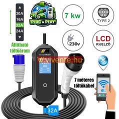 EVoCHARGE 7 kW töltő 7m