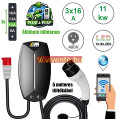 EVoCHARGE 11 kW fali töltő 5m