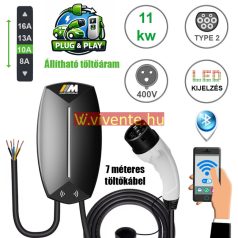 EVoCHARGE 11 kW fali töltő 7m