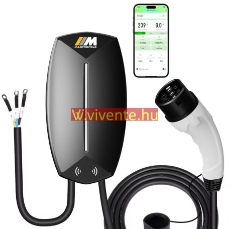 EVoCHARGE 11 kW fali töltő 7m