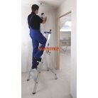 Krause STABILO Professional egy oldalon járható lépcsőfokos állólétra, 4 fokos