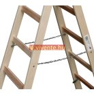 Krause STABILO Professional két oldalon járható fa állólétra, 2x4 fokos