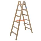Krause STABILO Professional két oldalon járható fa állólétra, 2x6 fokos