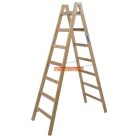Krause STABILO Professional két oldalon járható fa állólétra, 2x7 fokos