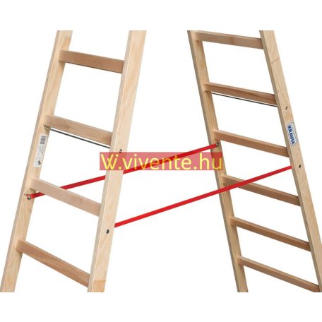 Krause STABILO Professional két oldalon járható fa állólétra, 2x12 fokos
