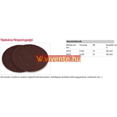 Flex Tépőzáras fényező gyapjú 225mm 281.042