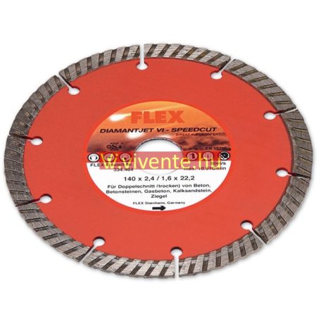 Gyémánttárcsa 140mm Flex