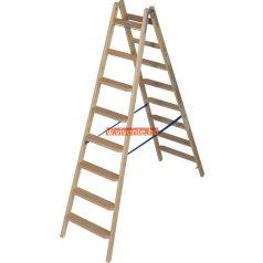   Krause STABILO Professional két oldalon járható lépcső- / létrafokos fa állólétra