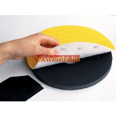 Bélelt adapter tépőzáras papírhoz 225mm Flex