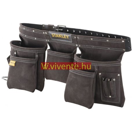 Stanley STST1-80113 Dupla bőr szerszámos övtáska